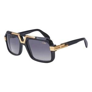 NEW CAZAL women's square sunglasses in shinny black gold